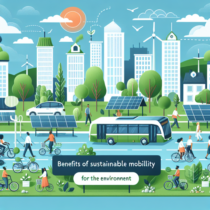 Beneficios de la movilidad sostenible para el medio ambiente